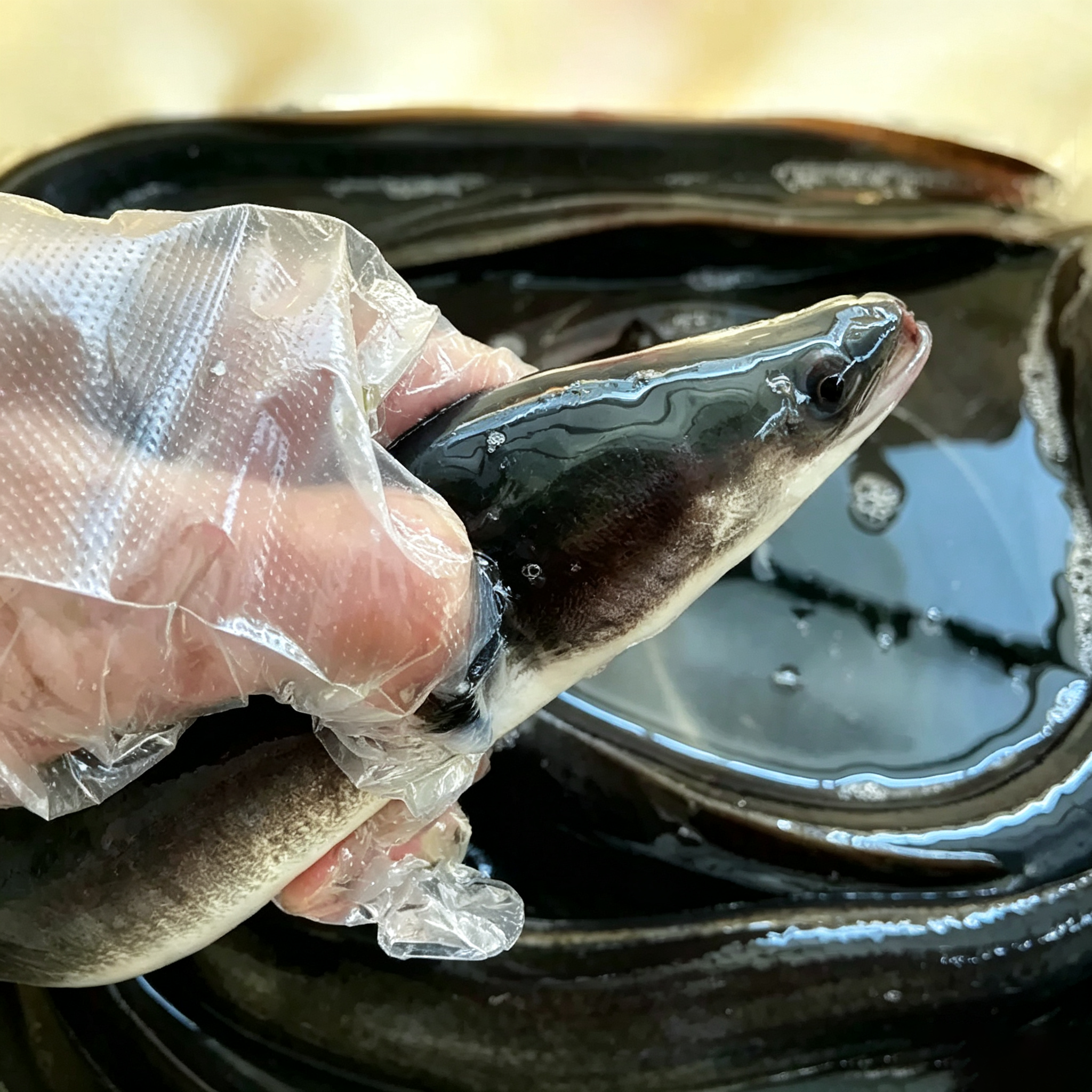 Frozen Black Eel